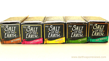 Salt of the Earth Nic Salt E-Liquid Boxes